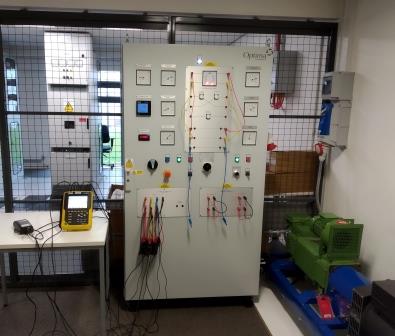 AC and DC Motor Test Rig 1